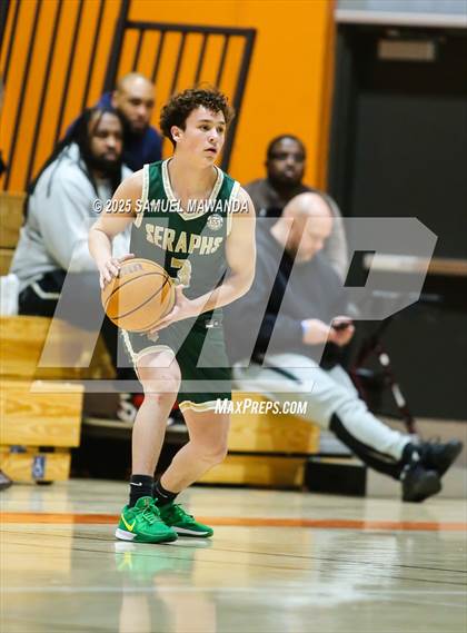 Thumbnail 1 in Brentwood School vs  St. Bonaventure (MLK Day Showdown) photogallery.
