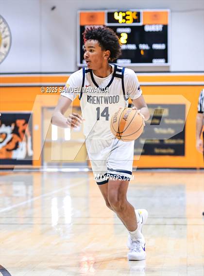 Thumbnail 1 in Brentwood School vs  St. Bonaventure (MLK Day Showdown) photogallery.