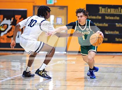 Thumbnail 2 in Brentwood School vs  St. Bonaventure (MLK Day Showdown) photogallery.