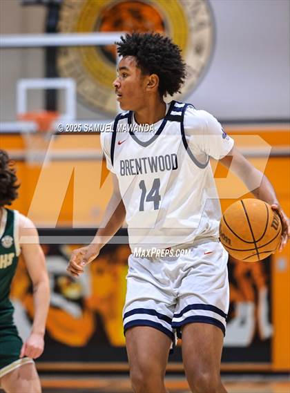 Thumbnail 2 in Brentwood School vs  St. Bonaventure (MLK Day Showdown) photogallery.