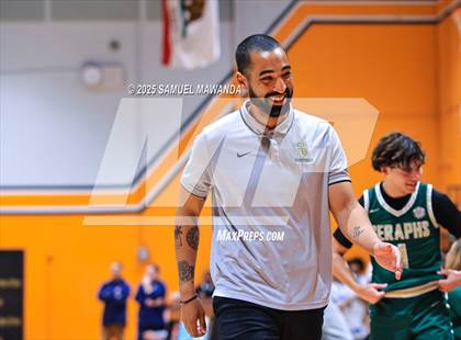 Thumbnail 3 in Brentwood School vs  St. Bonaventure (MLK Day Showdown) photogallery.