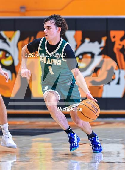 Thumbnail 2 in Brentwood School vs  St. Bonaventure (MLK Day Showdown) photogallery.
