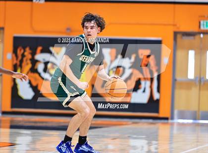 Thumbnail 2 in Brentwood School vs  St. Bonaventure (MLK Day Showdown) photogallery.