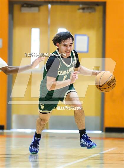 Thumbnail 2 in Brentwood School vs  St. Bonaventure (MLK Day Showdown) photogallery.