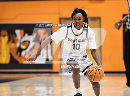Thumbnail 3 in Brentwood School vs  St. Bonaventure (MLK Day Showdown) photogallery.