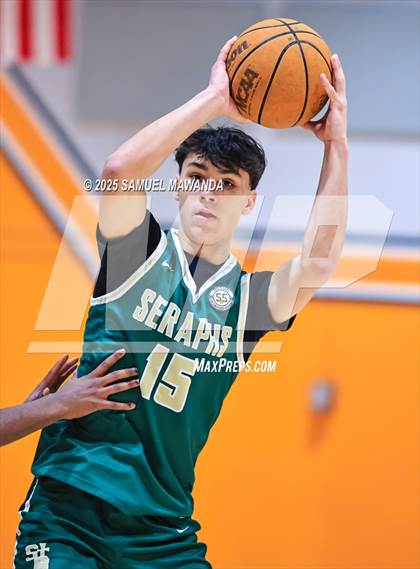 Thumbnail 1 in Brentwood School vs  St. Bonaventure (MLK Day Showdown) photogallery.
