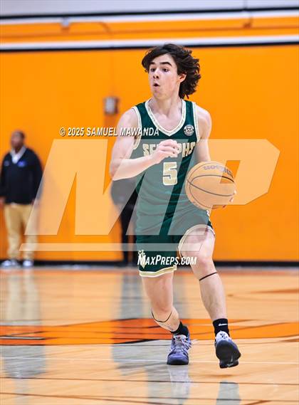 Thumbnail 3 in Brentwood School vs  St. Bonaventure (MLK Day Showdown) photogallery.