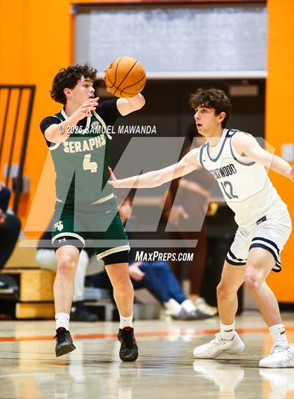 Thumbnail 3 in Brentwood School vs  St. Bonaventure (MLK Day Showdown) photogallery.