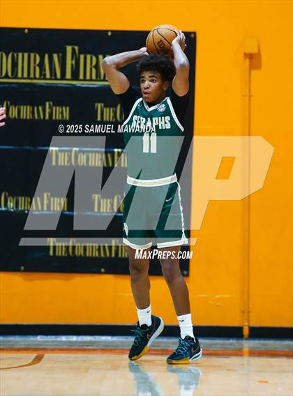 Thumbnail 1 in Brentwood School vs  St. Bonaventure (MLK Day Showdown) photogallery.