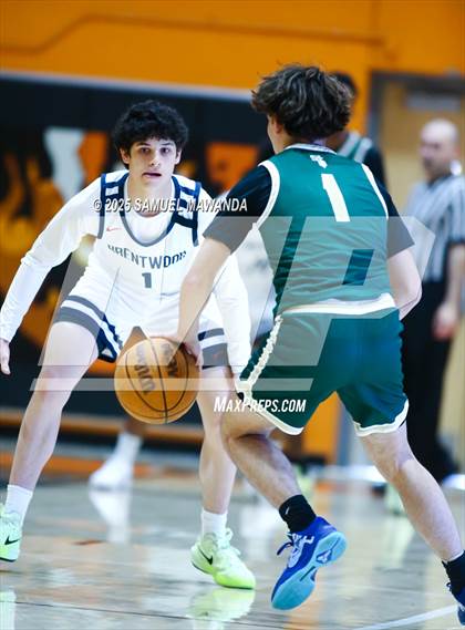 Thumbnail 2 in Brentwood School vs  St. Bonaventure (MLK Day Showdown) photogallery.