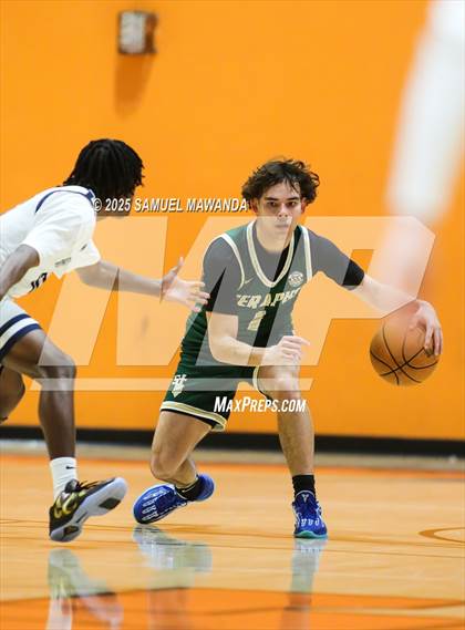 Thumbnail 3 in Brentwood School vs  St. Bonaventure (MLK Day Showdown) photogallery.