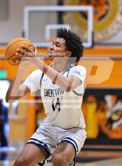 Thumbnail 3 in Brentwood School vs  St. Bonaventure (MLK Day Showdown) photogallery.
