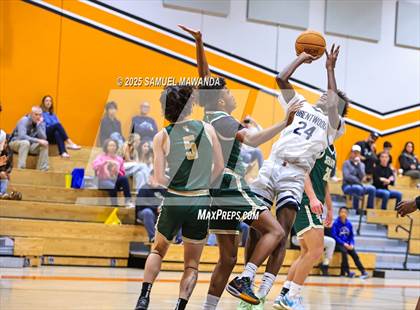 Thumbnail 1 in Brentwood School vs  St. Bonaventure (MLK Day Showdown) photogallery.