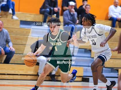 Thumbnail 3 in Brentwood School vs  St. Bonaventure (MLK Day Showdown) photogallery.