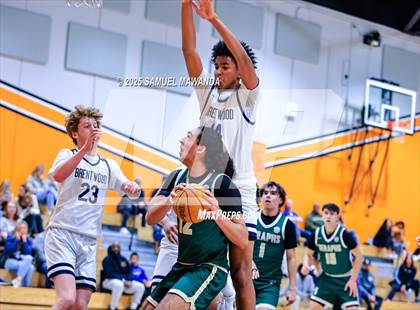 Thumbnail 3 in Brentwood School vs  St. Bonaventure (MLK Day Showdown) photogallery.