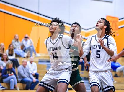 Thumbnail 2 in Brentwood School vs  St. Bonaventure (MLK Day Showdown) photogallery.