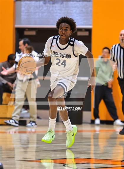 Thumbnail 3 in Brentwood School vs  St. Bonaventure (MLK Day Showdown) photogallery.