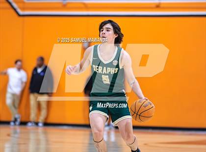 Thumbnail 2 in Brentwood School vs  St. Bonaventure (MLK Day Showdown) photogallery.