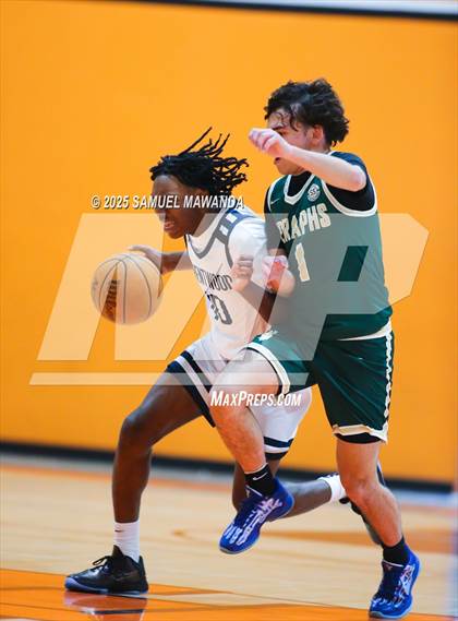 Thumbnail 2 in Brentwood School vs  St. Bonaventure (MLK Day Showdown) photogallery.