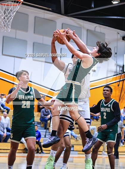 Thumbnail 3 in Brentwood School vs  St. Bonaventure (MLK Day Showdown) photogallery.
