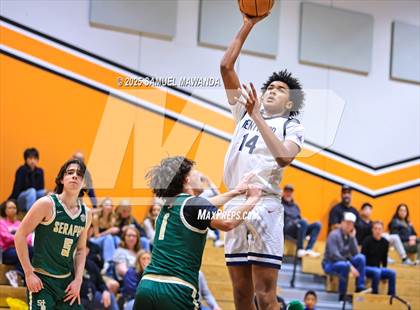 Thumbnail 3 in Brentwood School vs  St. Bonaventure (MLK Day Showdown) photogallery.