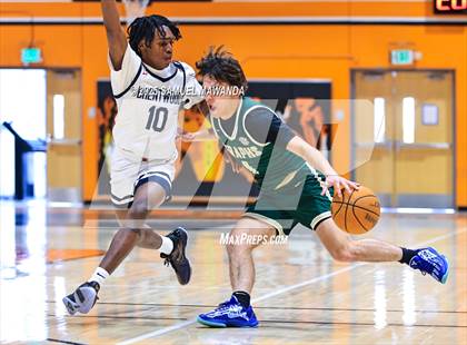 Thumbnail 3 in Brentwood School vs  St. Bonaventure (MLK Day Showdown) photogallery.