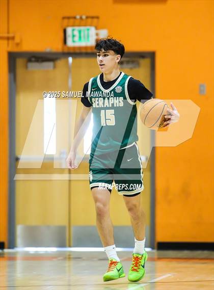 Thumbnail 2 in Brentwood School vs  St. Bonaventure (MLK Day Showdown) photogallery.