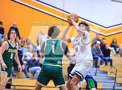 Thumbnail 2 in Brentwood School vs  St. Bonaventure (MLK Day Showdown) photogallery.