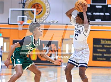 Thumbnail 1 in Brentwood School vs  St. Bonaventure (MLK Day Showdown) photogallery.