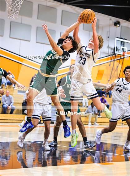 Thumbnail 1 in Brentwood School vs  St. Bonaventure (MLK Day Showdown) photogallery.