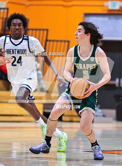 Thumbnail 1 in Brentwood School vs  St. Bonaventure (MLK Day Showdown) photogallery.