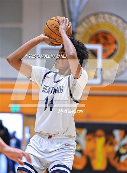Thumbnail 1 in Brentwood School vs  St. Bonaventure (MLK Day Showdown) photogallery.