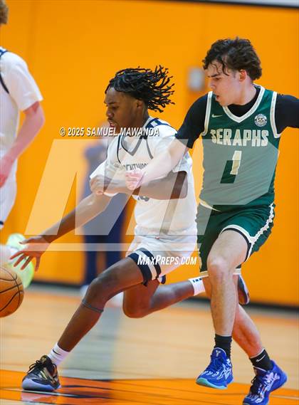 Thumbnail 3 in Brentwood School vs  St. Bonaventure (MLK Day Showdown) photogallery.
