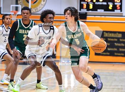 Thumbnail 1 in Brentwood School vs  St. Bonaventure (MLK Day Showdown) photogallery.