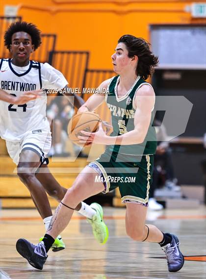 Thumbnail 2 in Brentwood School vs  St. Bonaventure (MLK Day Showdown) photogallery.