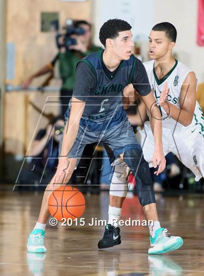 Thumbnail 1 in Chino Hills vs. Patrick School (City of Palms Classic) photogallery.