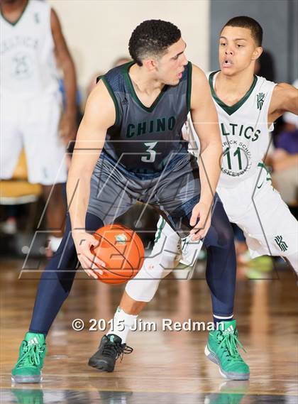 Thumbnail 1 in Chino Hills vs. Patrick School (City of Palms Classic) photogallery.