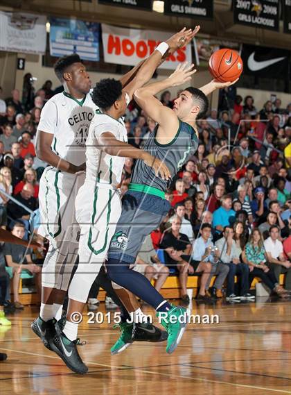 Thumbnail 3 in Chino Hills vs. Patrick School (City of Palms Classic) photogallery.