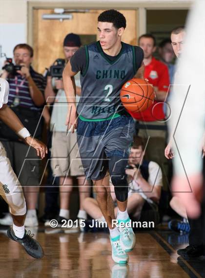 Thumbnail 2 in Chino Hills vs. Patrick School (City of Palms Classic) photogallery.