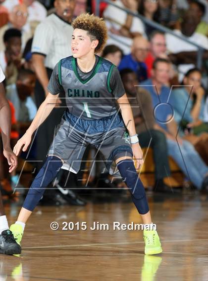 Thumbnail 2 in Chino Hills vs. Patrick School (City of Palms Classic) photogallery.