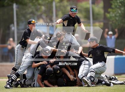 Thumbnail 3 in Xavier Prep vs. Polytechnic (CIF SS D5 Final) photogallery.