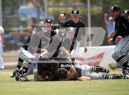 Thumbnail 1 in Xavier Prep vs. Polytechnic (CIF SS D5 Final) photogallery.