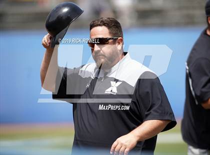 Thumbnail 3 in Xavier Prep vs. Polytechnic (CIF SS D5 Final) photogallery.