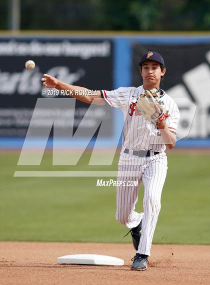 Thumbnail 1 in Xavier Prep vs. Polytechnic (CIF SS D5 Final) photogallery.