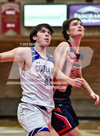 Thumbnail 1 in Forge Christian vs. Resurrection Christian (CHSAA 3A Great 8) photogallery.