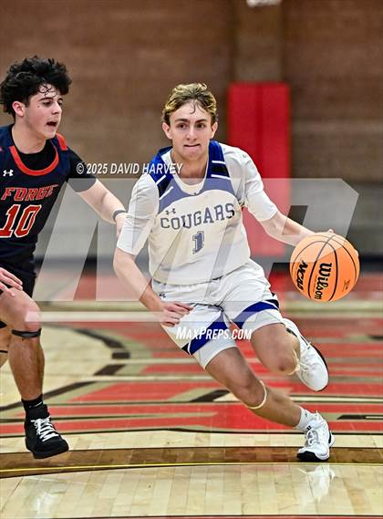 Thumbnail 2 in Forge Christian vs. Resurrection Christian (CHSAA 3A Great 8) photogallery.