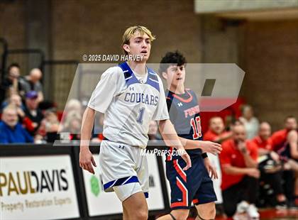 Thumbnail 3 in Forge Christian vs. Resurrection Christian (CHSAA 3A Great 8) photogallery.