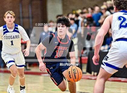 Thumbnail 3 in Forge Christian vs. Resurrection Christian (CHSAA 3A Great 8) photogallery.