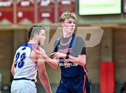 Thumbnail 3 in Forge Christian vs. Resurrection Christian (CHSAA 3A Great 8) photogallery.