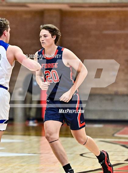 Thumbnail 1 in Forge Christian vs. Resurrection Christian (CHSAA 3A Great 8) photogallery.